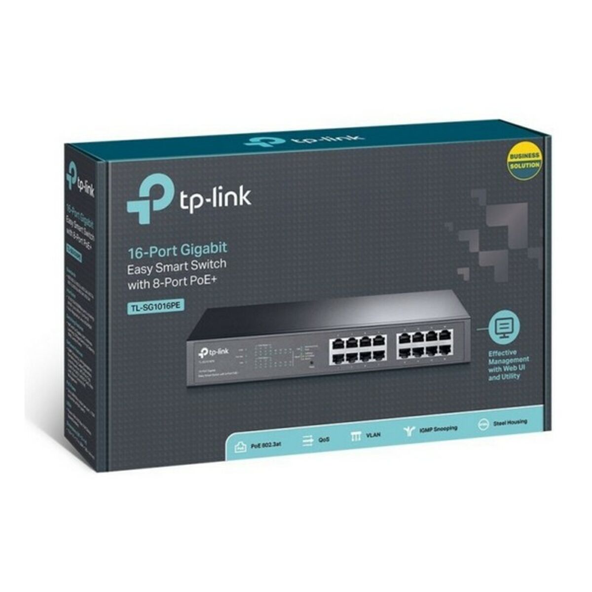Switch de Armario TP-Link TL-SG1016PE